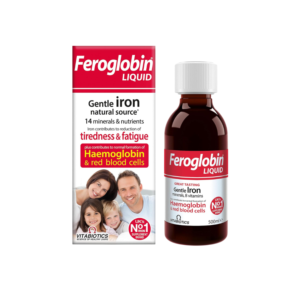 Vitabiotics Organic Feroglobin Liquid 500ml