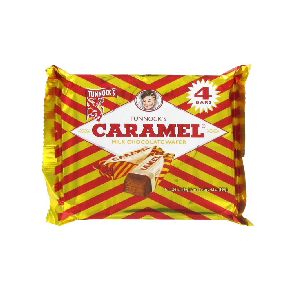 Tunnocks Caramel Wafers (12 Bars Package)